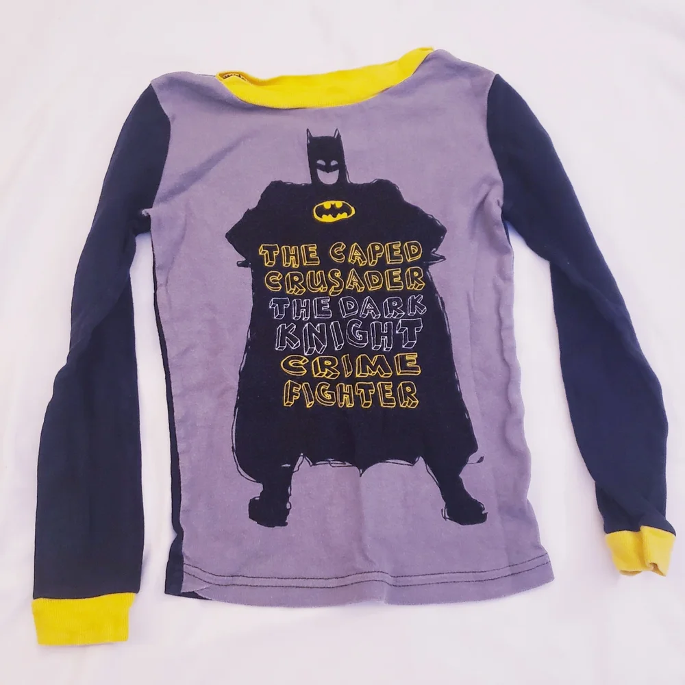 Boys Size 6 Batman Pajama Set